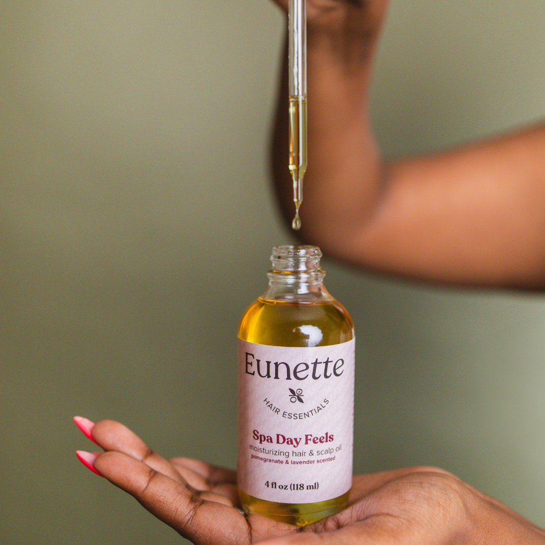 Wachstumsstimulierendes Kopfhautöl aus Granatapfel und Lavendel