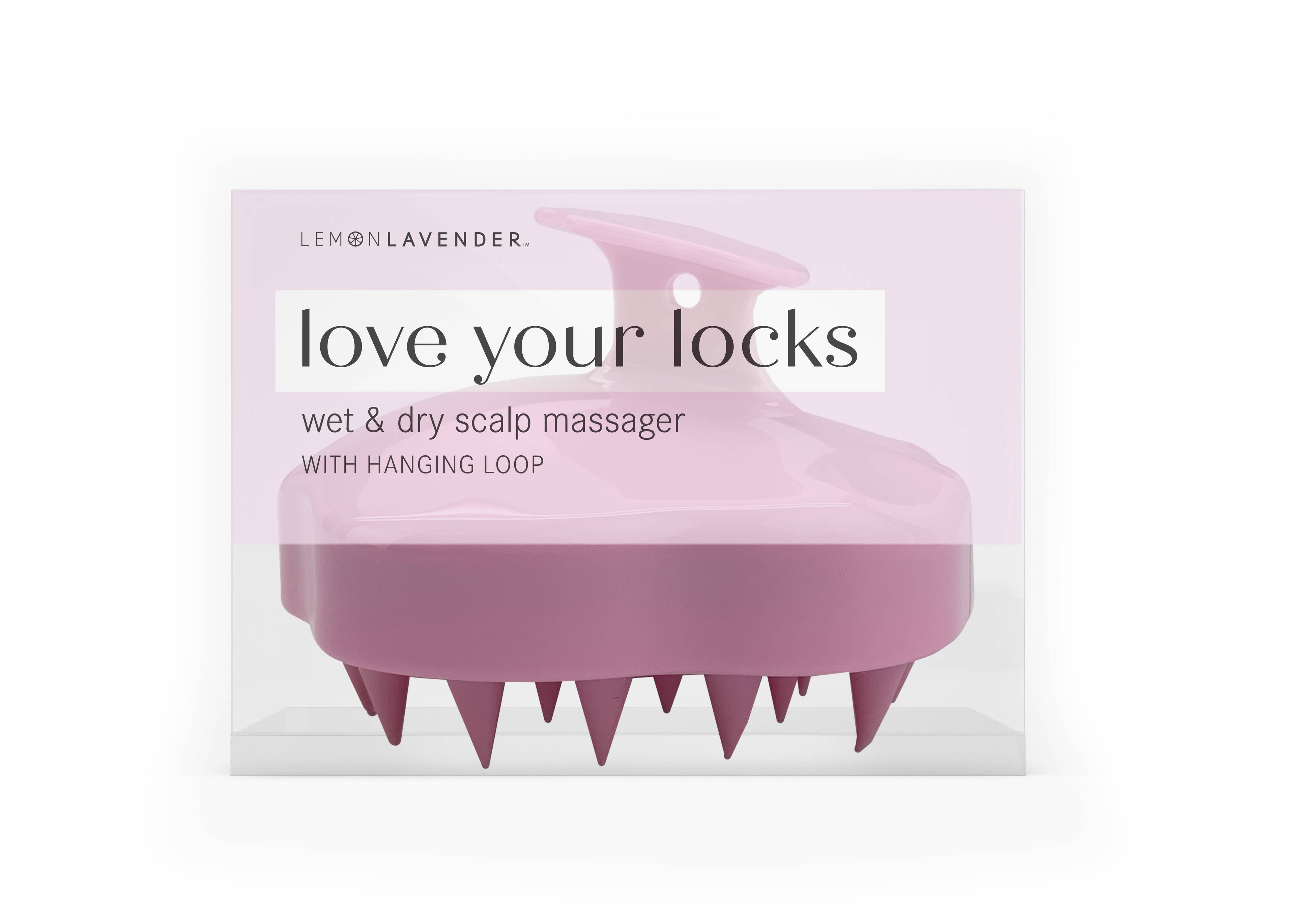 Lemon Lavender Love your Locks Nass- und Trocken-Kopfhautmassagegerät