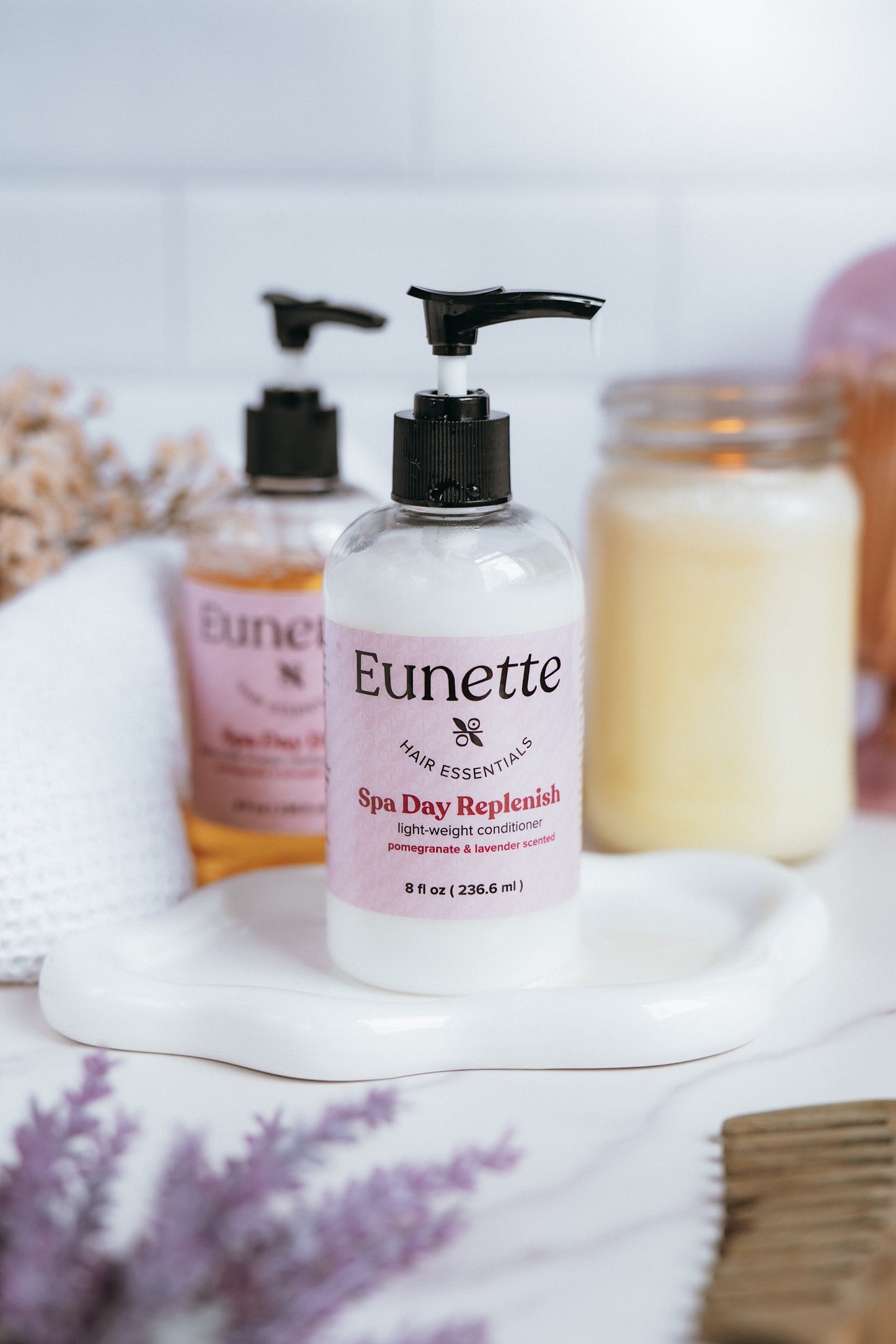 pH-ausgleichender Conditioner mit Granatapfel und Lavendel