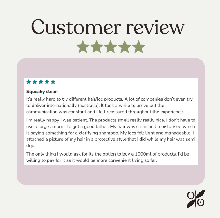 Spa Day Detox (ACV Shampoo)