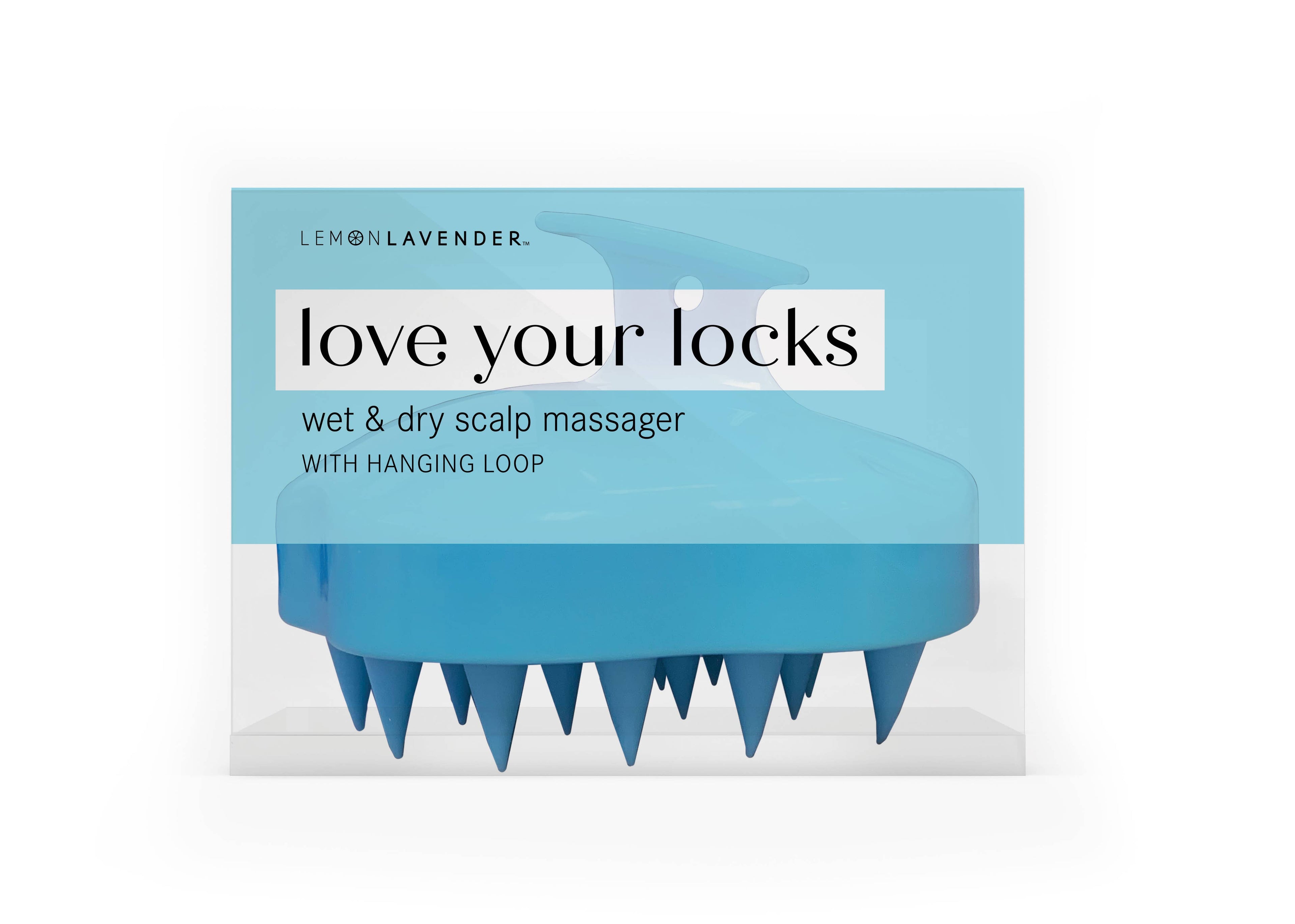 Lemon Lavender Love your Locks Nass- und Trocken-Kopfhautmassagegerät