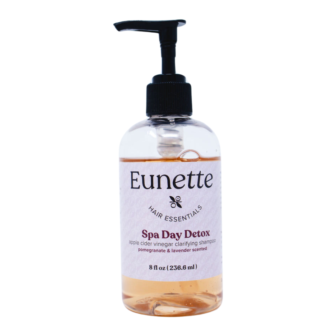 Granatapfel + Lavendel-Apfelessig-Shampoo (ACV). 