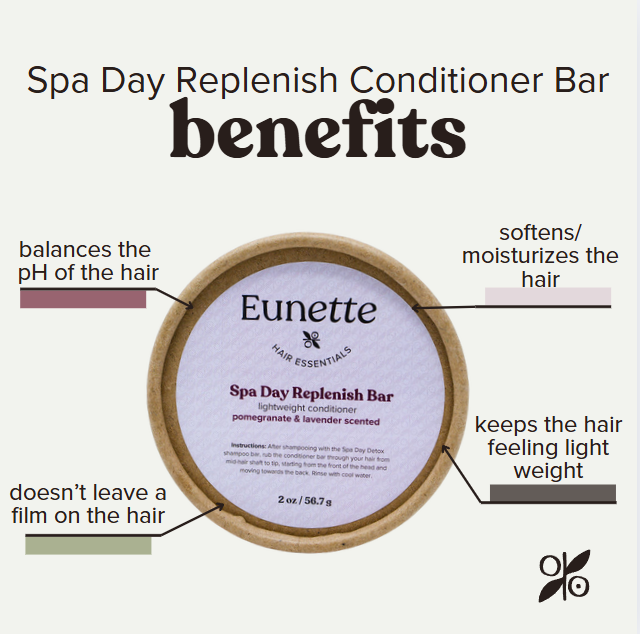 pH-ausgleichender Conditioner-Riegel mit Granatapfel und Lavendel 