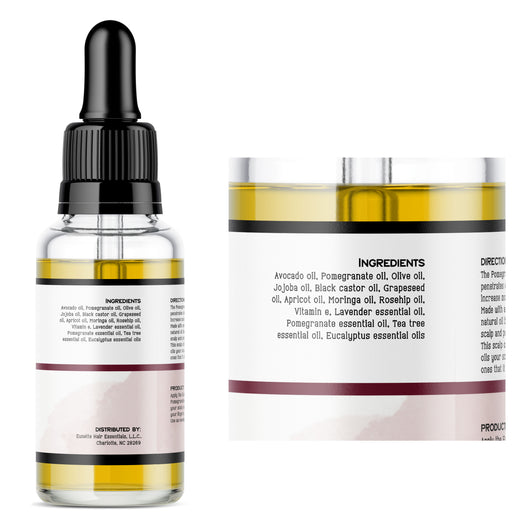 Pomegranate + Lavender Growth Stimulating Scalp Oil - Eunette Hair Essentials